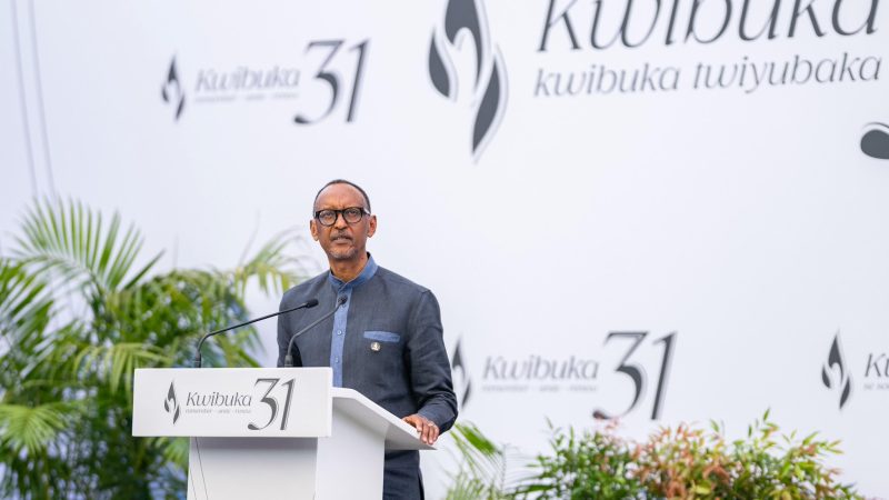 Le passé douloureux et le présent cruel sont des jumeaux – Le Président Kagame