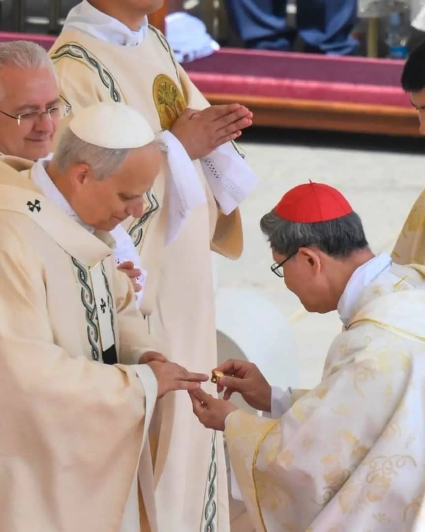 Messe inaugurale du pontificat du pape Leo XIV, place Saint Pierre
