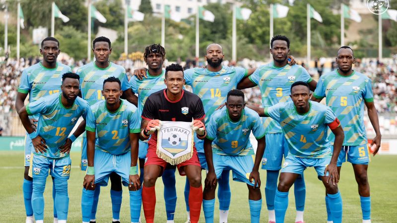Match Amical de Football: Les Amavubi s’inclinent 2-0 face aux Fennecs à Constantine
