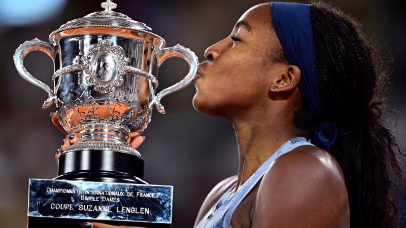 Tennis féminin à Paris: Coco Gauff s’offre Roland-Garros