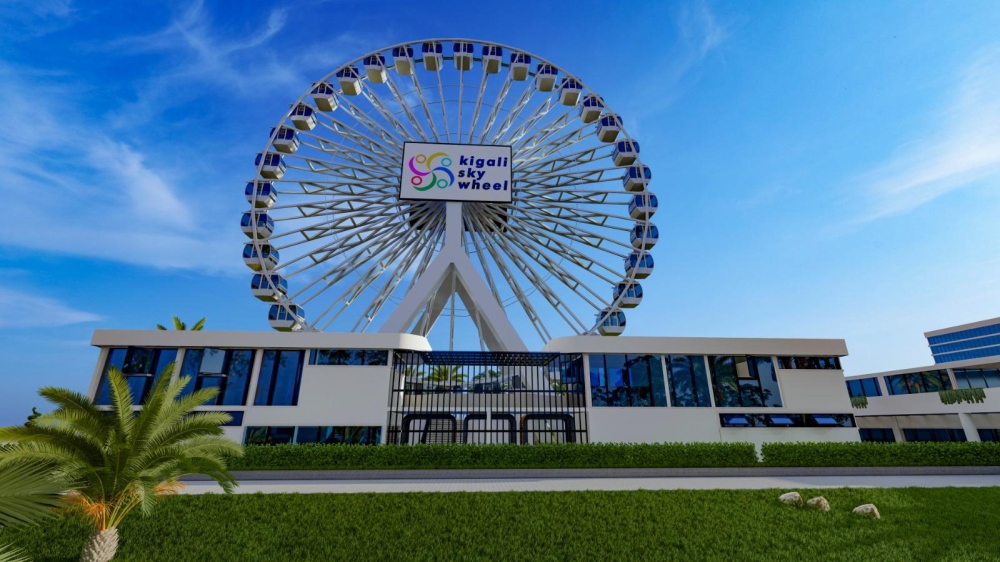 A Kimihurura, la première grande roue de Kigali entre en orbite