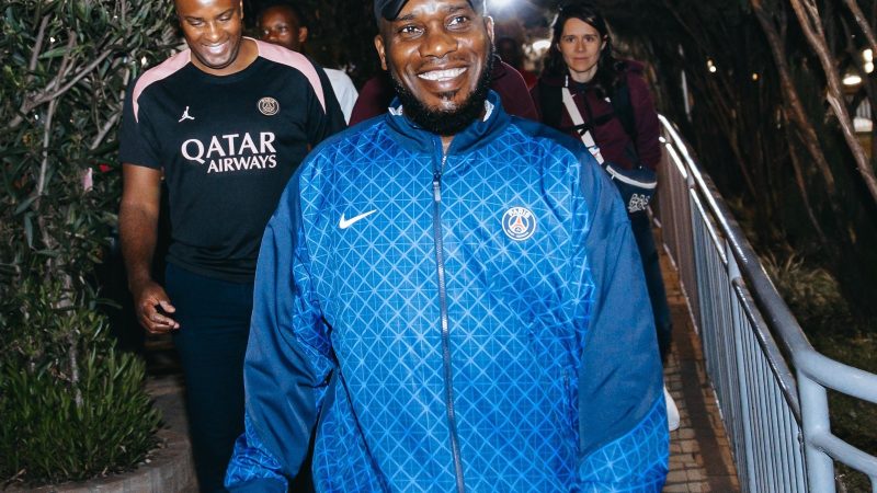 Okocha et Domi sont au Rwanda dans le cadre du partenariat Visit Rwanda avec le PSG
