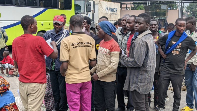 Retour au pays pour 532 Rwandais venus de la RDC