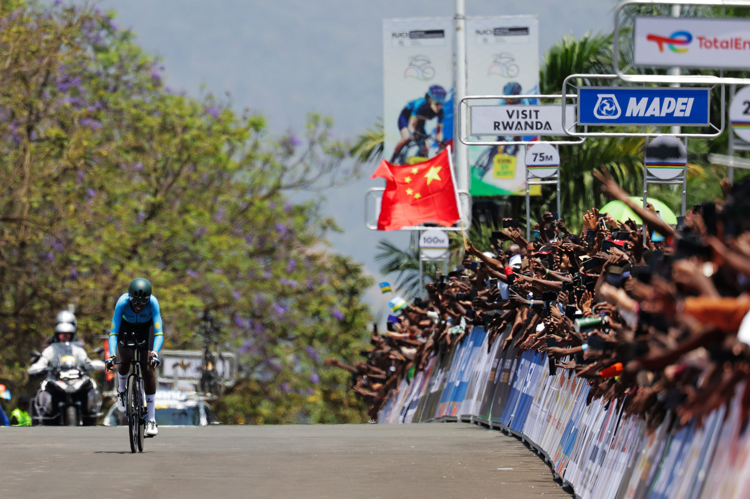Ce qu’il faut retenir de la première journée des Mondiaux de cyclisme à Kigali