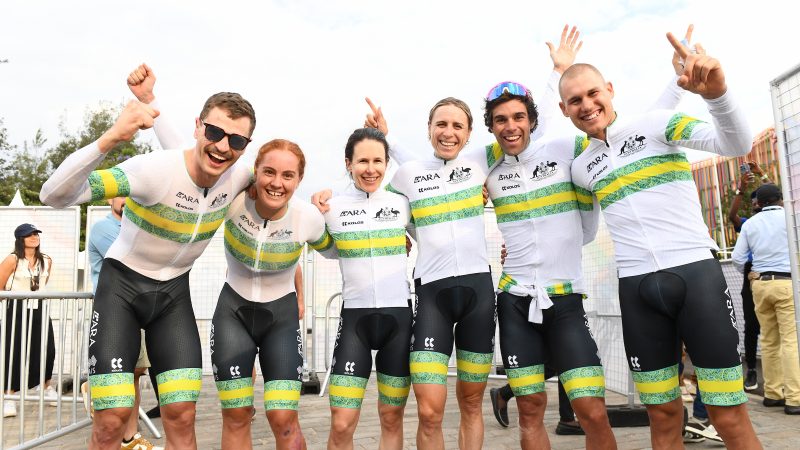 Relais mixte contre-la-montre: l’Australie décroche l’or à Kigali
