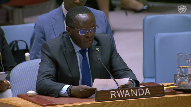 A l’ONU, le Rwanda plaide pour des mandats de maintien de la paix adaptés aux réalités