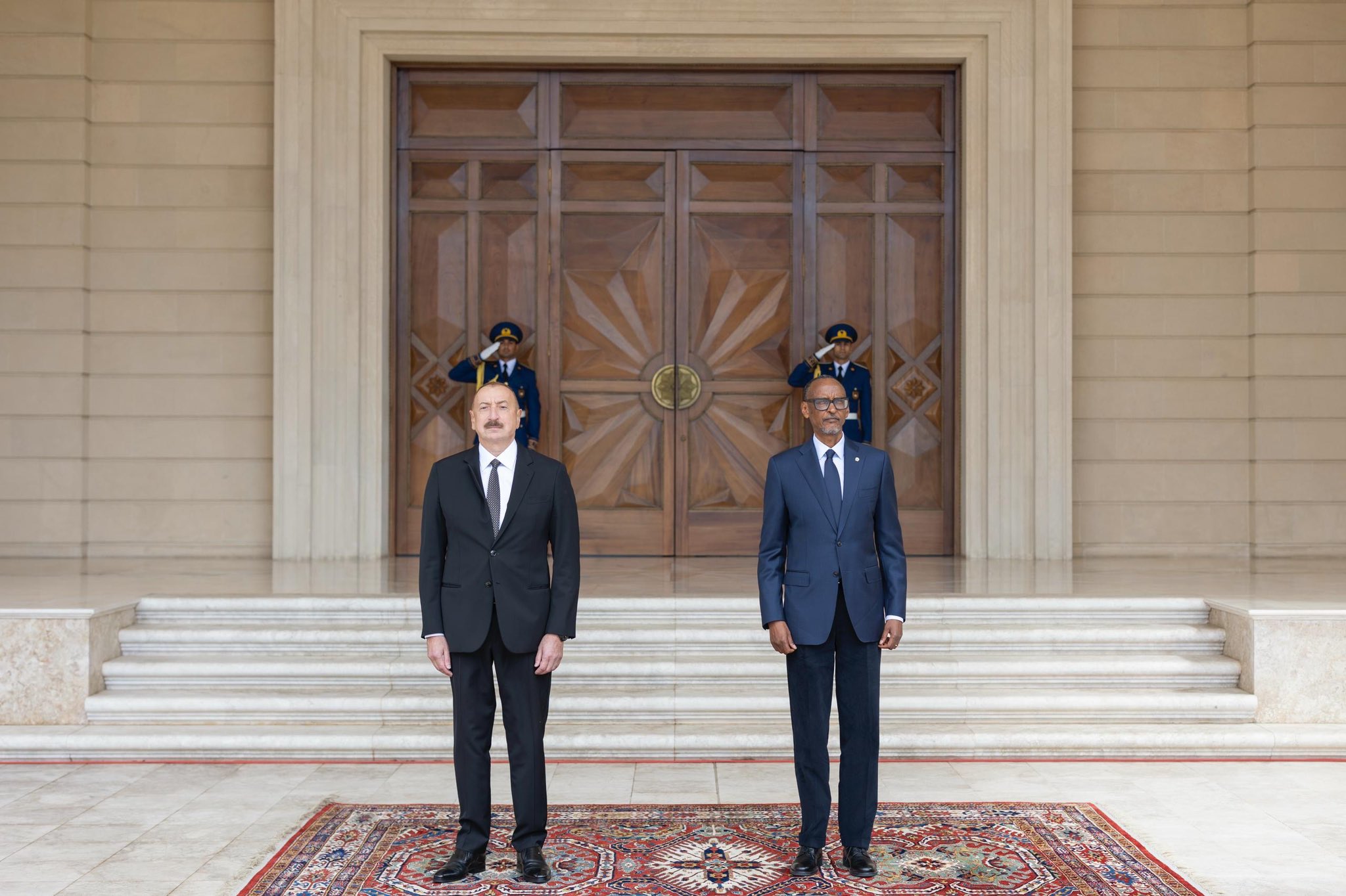 Le président Kagame en visite officielle de trois jours en Azerbaïdjan
