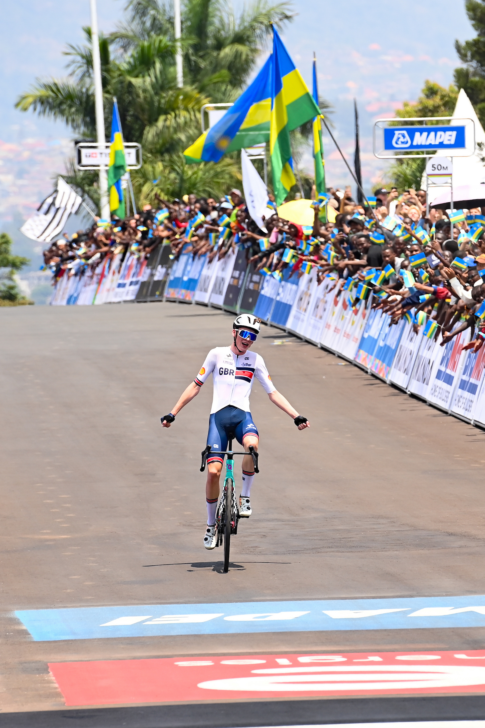 Le Britannique Harry Hudson sacré champion du monde junior à Kigali