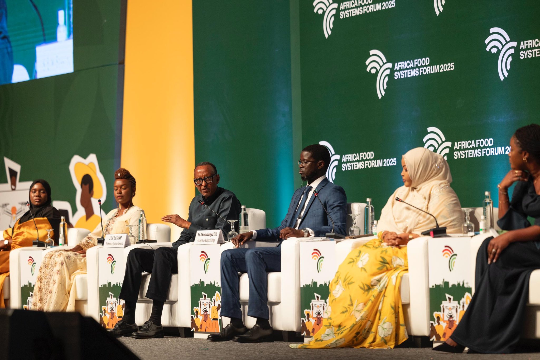 Dakar: Kagame et Faye ouvrent le Forum africain sur les systèmes alimentaires avec un plaidoyer pour la jeunesse