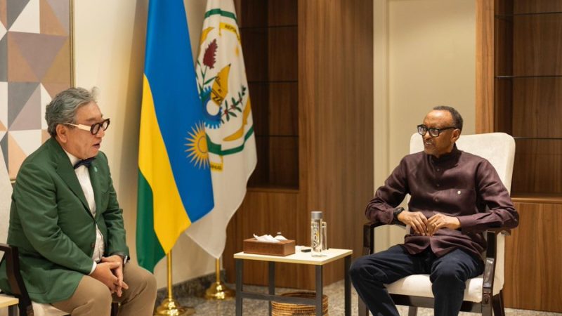 Kwita Izina 2025: Le président Kagame reçoit le Directeur général du GGGI