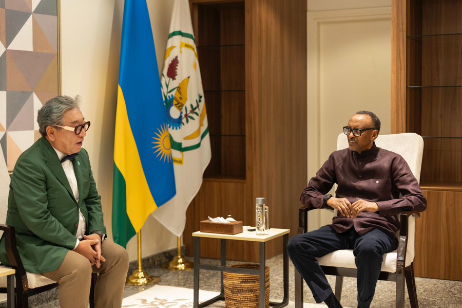 Kwita Izina 2025: Le président Kagame reçoit le Directeur général du GGGI