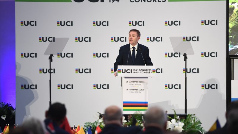 David Lappartient réélu président de l’UCI pour un 3ᵉ mandat