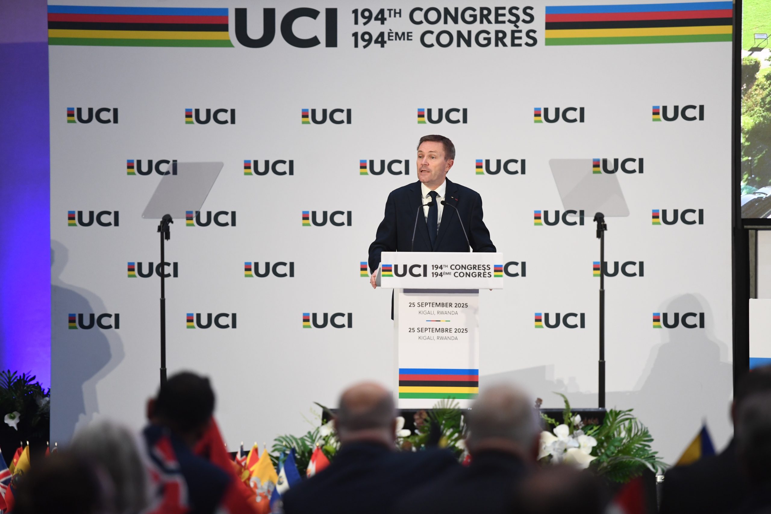 David Lappartient réélu président de l’UCI pour un 3ᵉ mandat