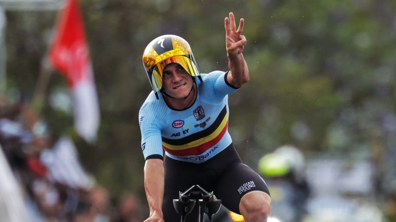 Le Belge Remco Evenepoel et la Suissesse Marlen Reusser brillent lors de la première journée des Mondiaux de cyclisme à Kigali