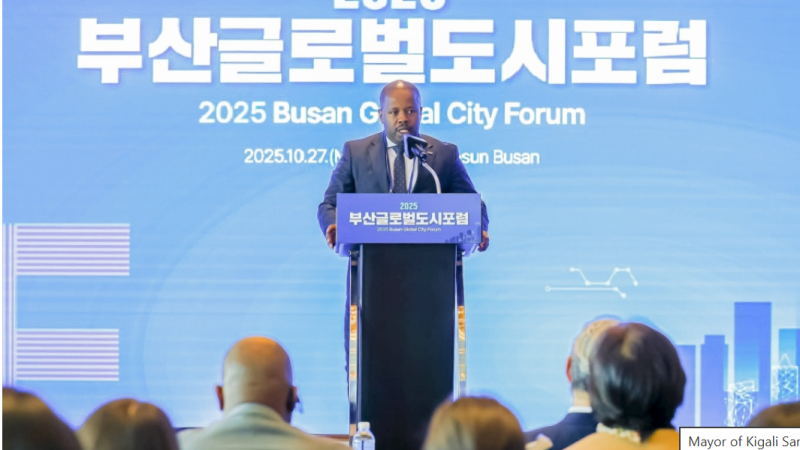 Le maire de Kigali en visite à Busan: vers une coopération renforcée entre villes intelligentes