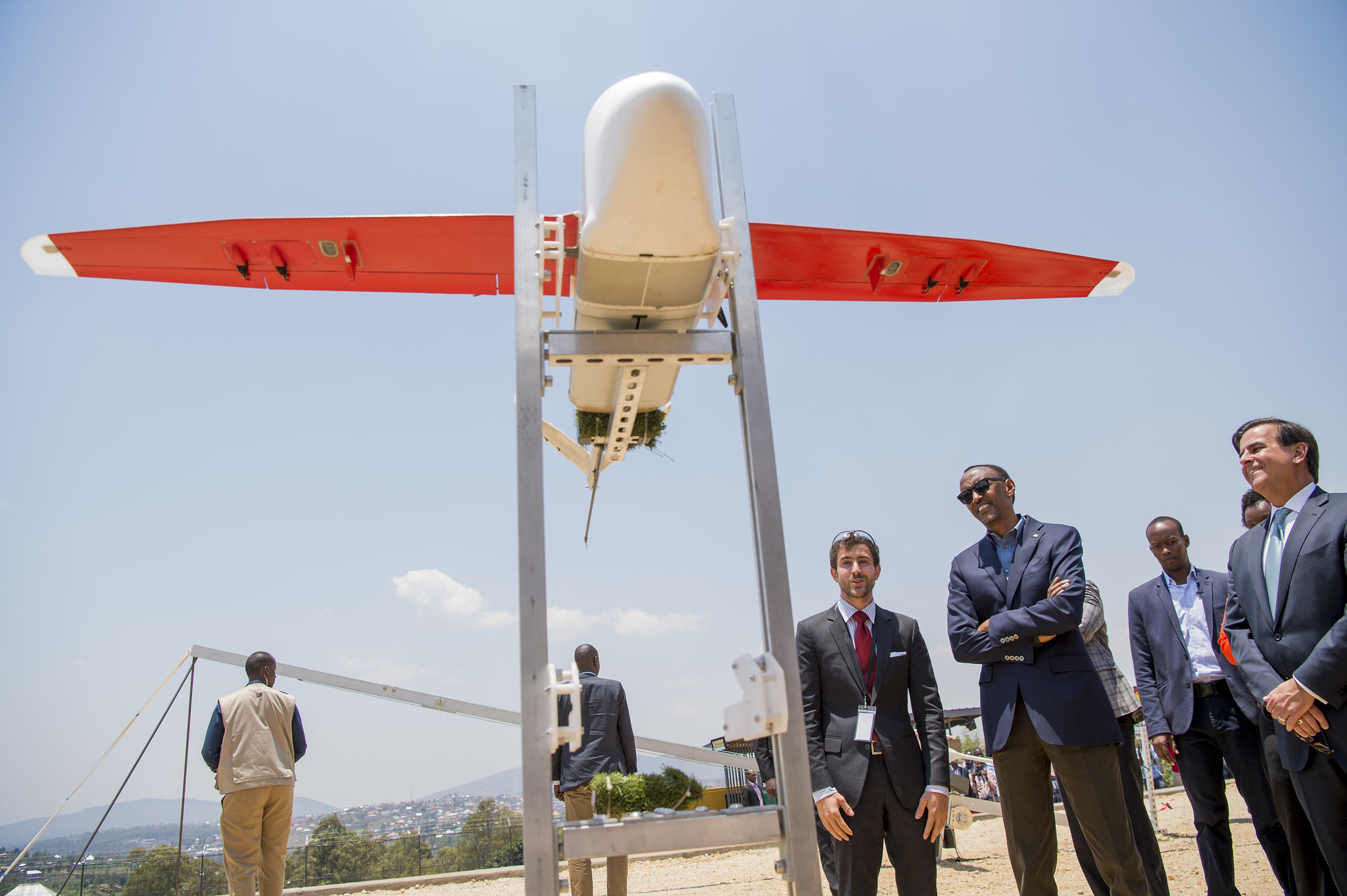 Les drones: un moteur de l’approche “Une seule santé” au Rwanda