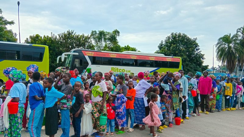 Retour au pays: 326 Rwandais rapatriés volontairement de la RDC
