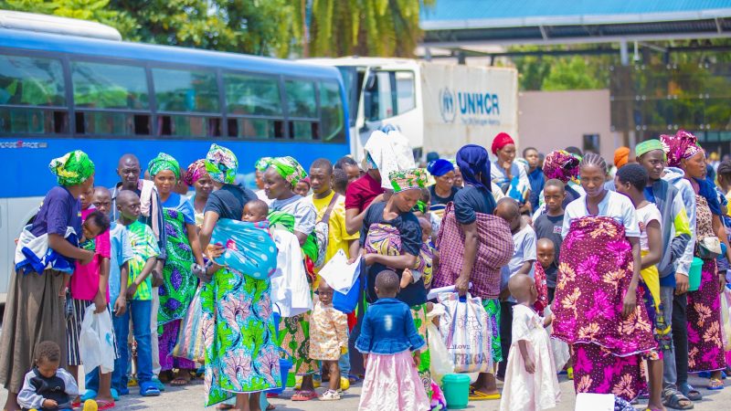 Le Rwanda accueille 382 rapatriés volontaires venus de la RDC