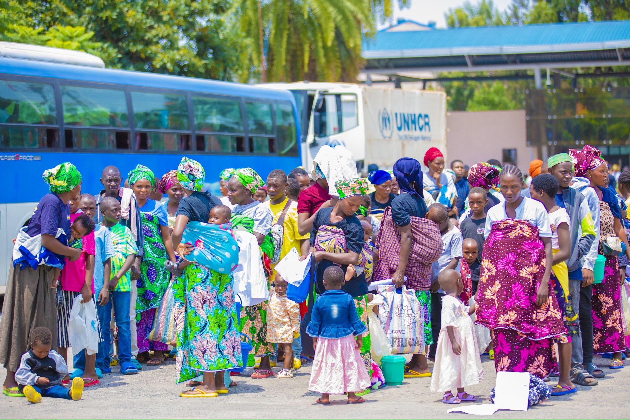 Le Rwanda accueille 382 rapatriés volontaires venus de la RDC