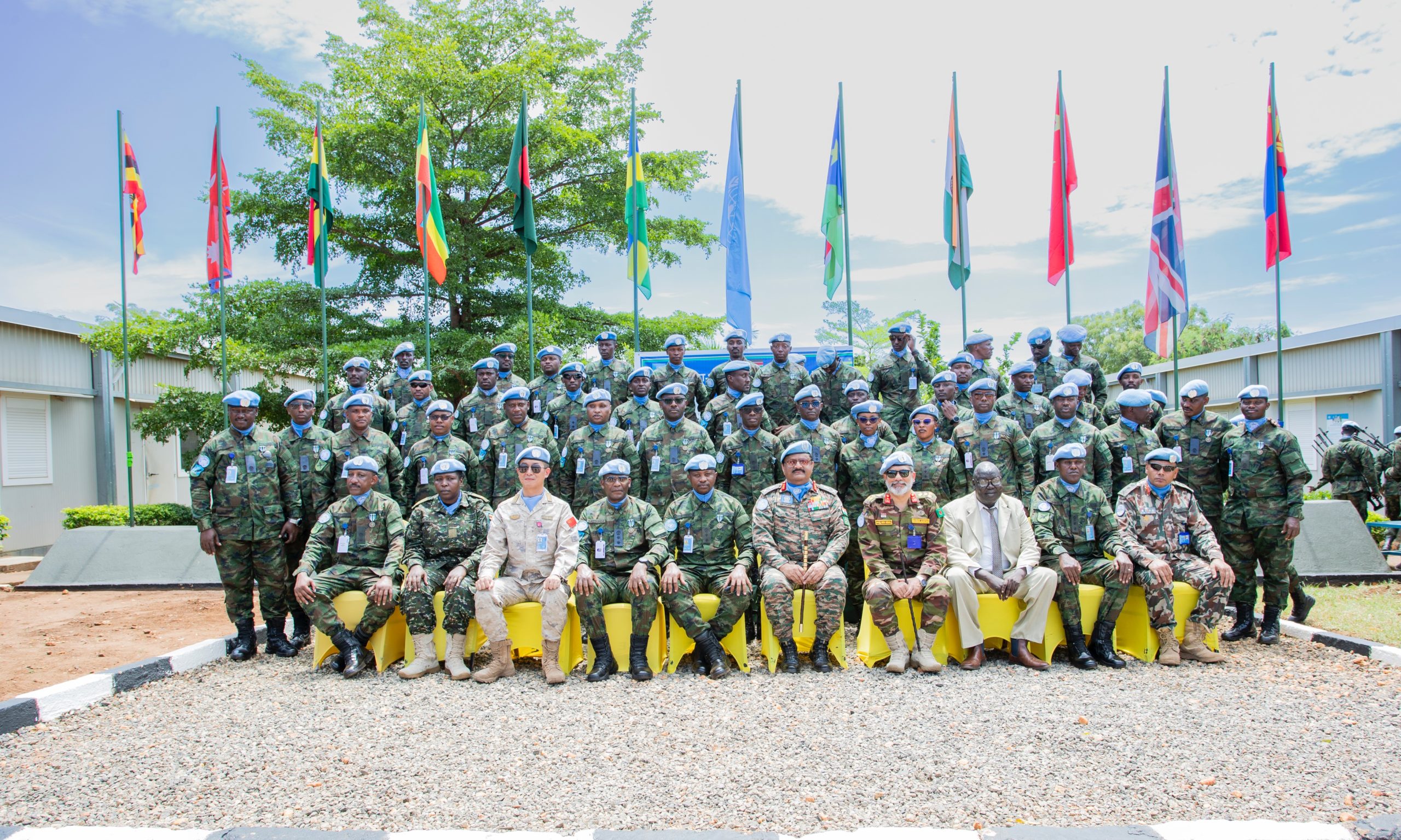 Des Casques bleus rwandais honorés au Soudan du Sud par les Nations Unies