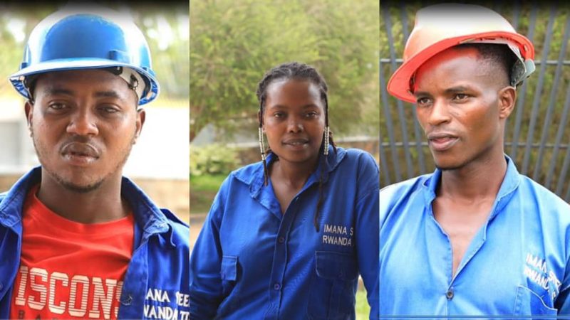 Les jeunes employés de Pioner Contractors saluent les opportunités qui ont transformé leur vie