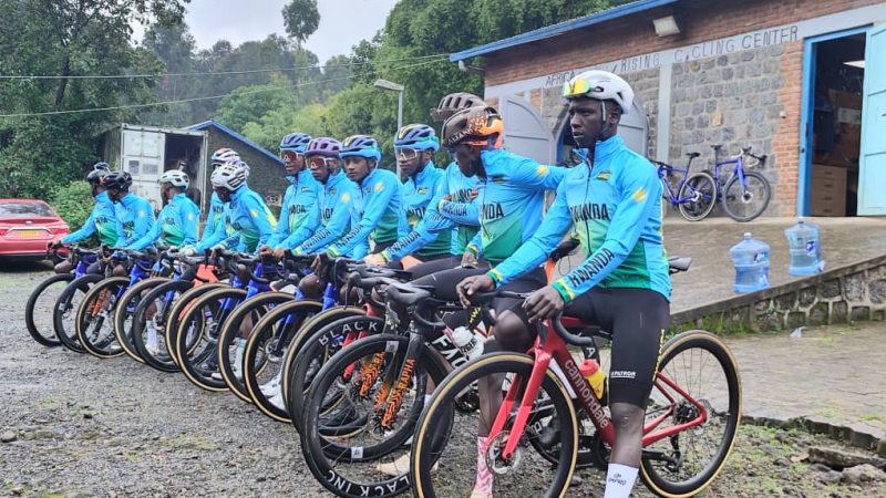 Cyclisme : Objectif Kenya -Team Rwanda en camp à Musanze