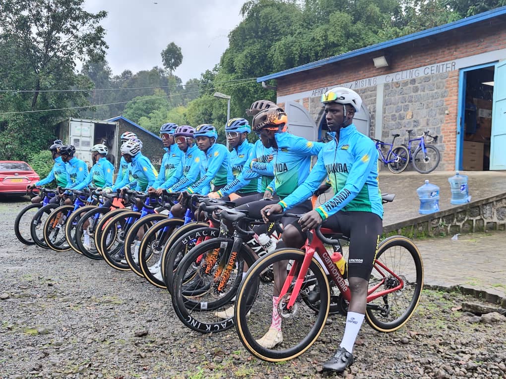 Cyclisme : Objectif Kenya -Team Rwanda en camp à Musanze