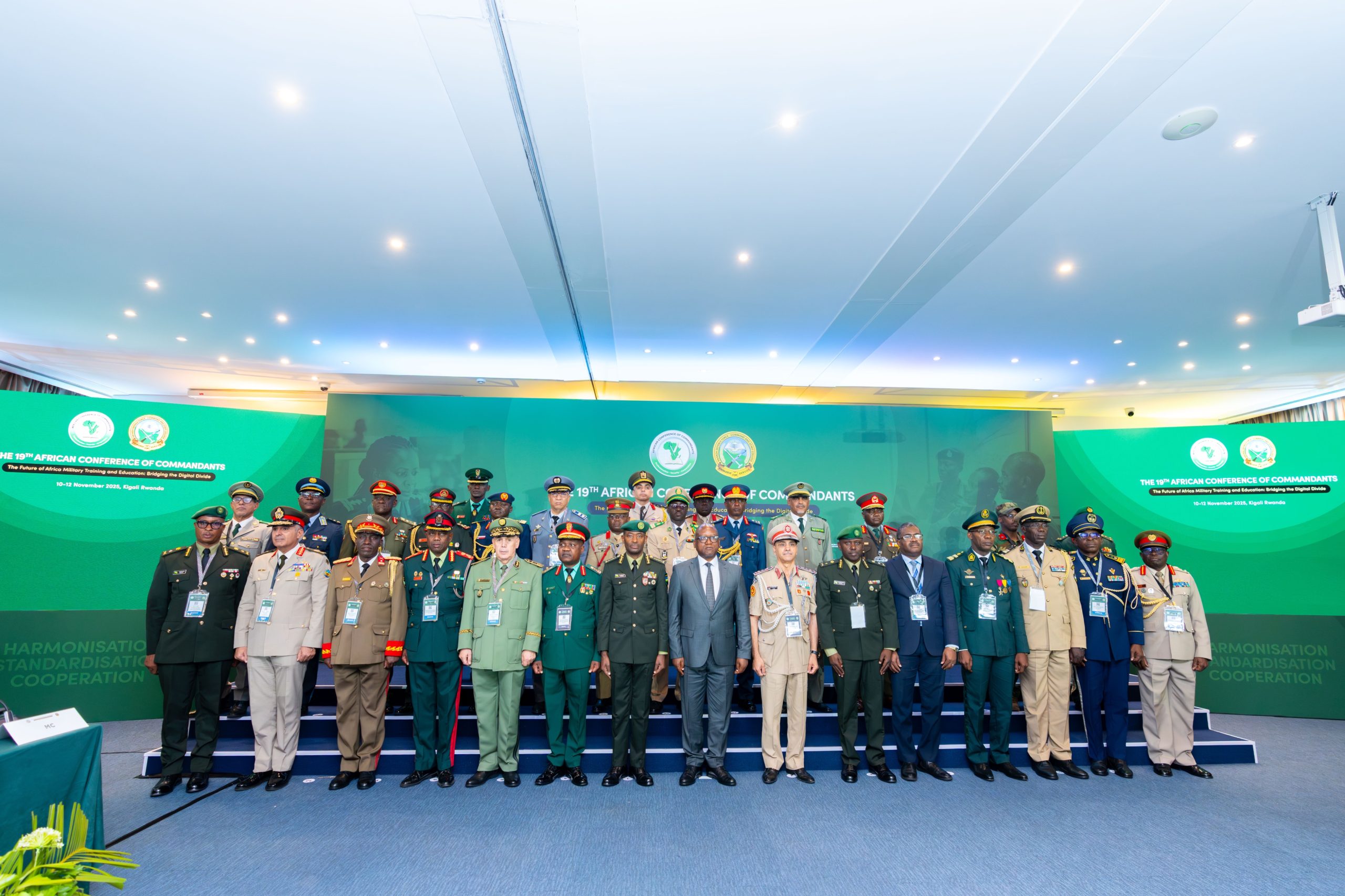 La 19ᵉ Conférence africaine des commandants des écoles de commandement et d’état-major africaines s’ouvre à Kigali