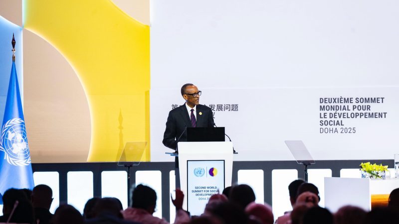 Doha: Kagame pour un développement équitable et des partenariats équilibrés