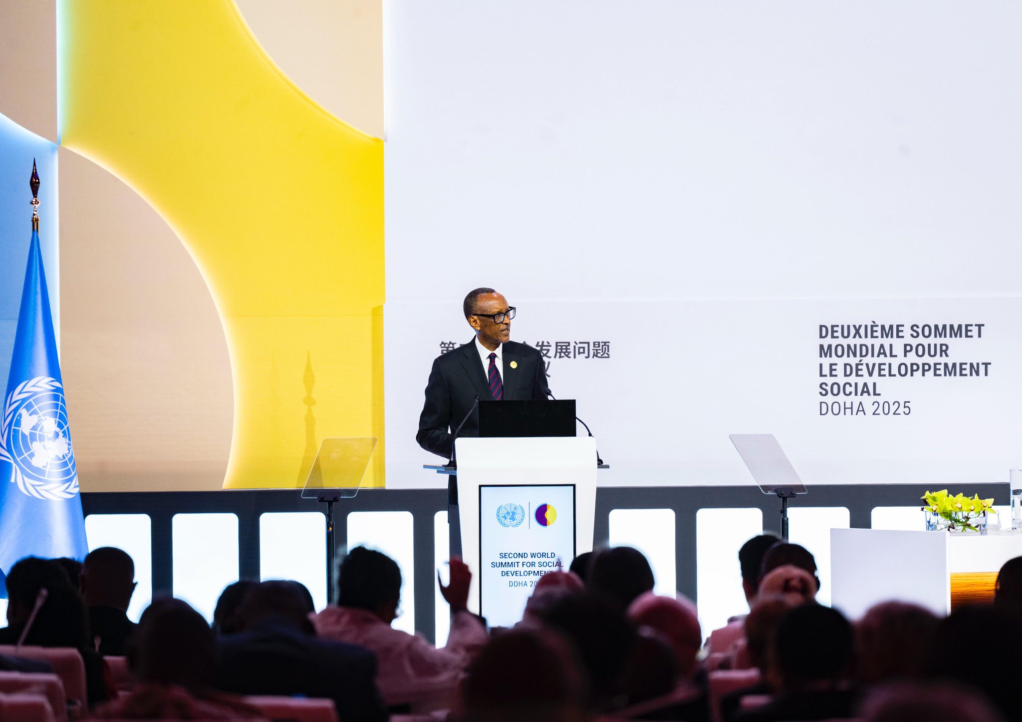 Doha: Kagame pour un développement équitable et des partenariats équilibrés
