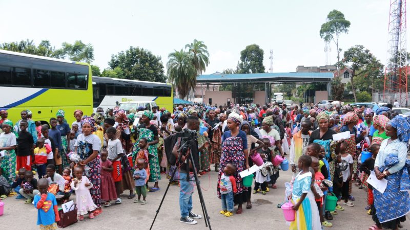 Nouveau rapatriement massif: Plus de 500 Rwandais rentrent depuis la RDC