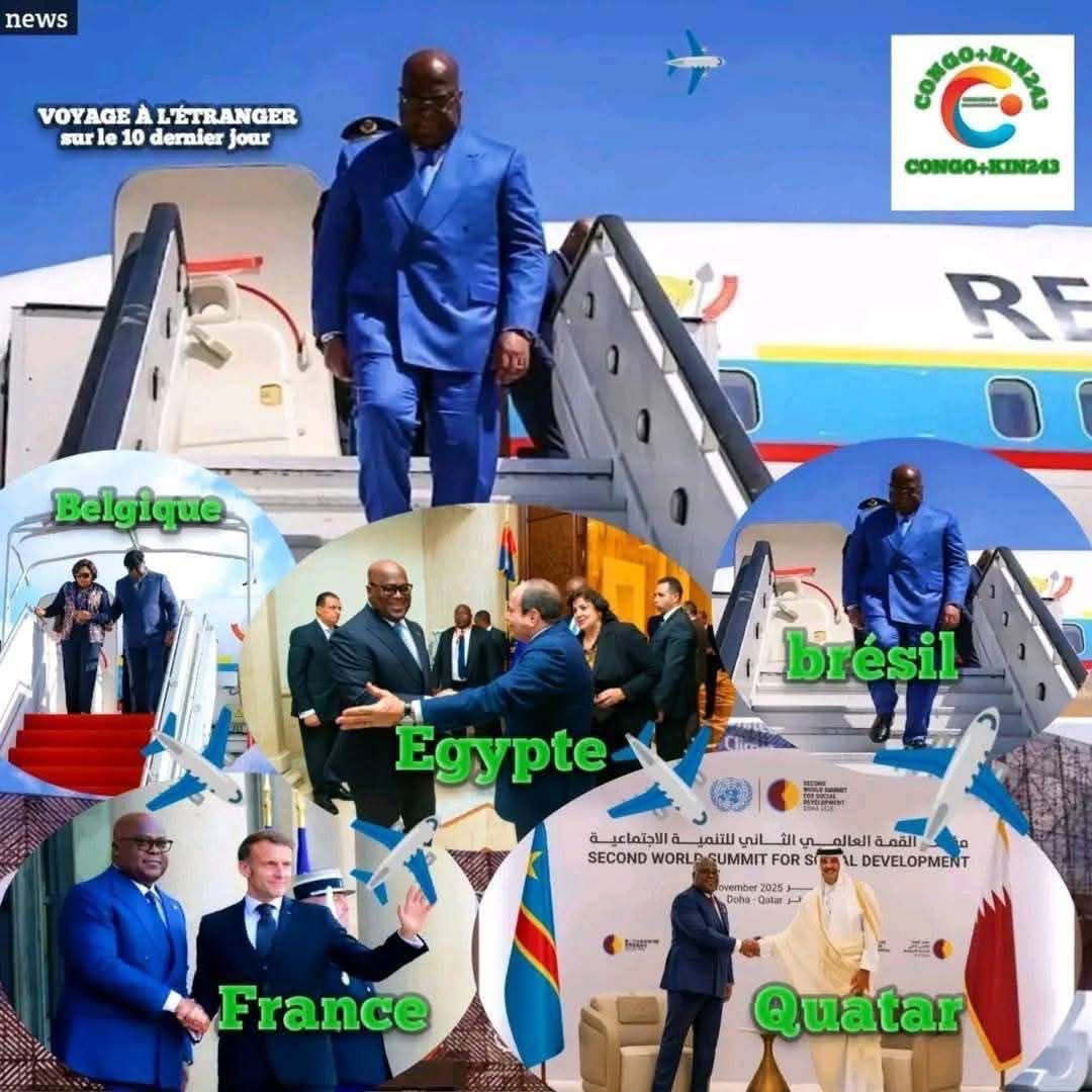 Scène mondiale, vide intérieur en RDC: la diplomatie-spectacle du président Félix Tshisekedi