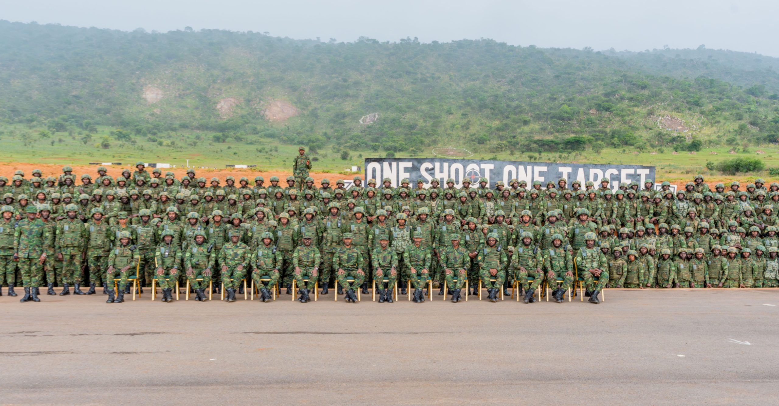 Une brigade d’infanterie des Forces rwandaises de défense termine une formation avancée