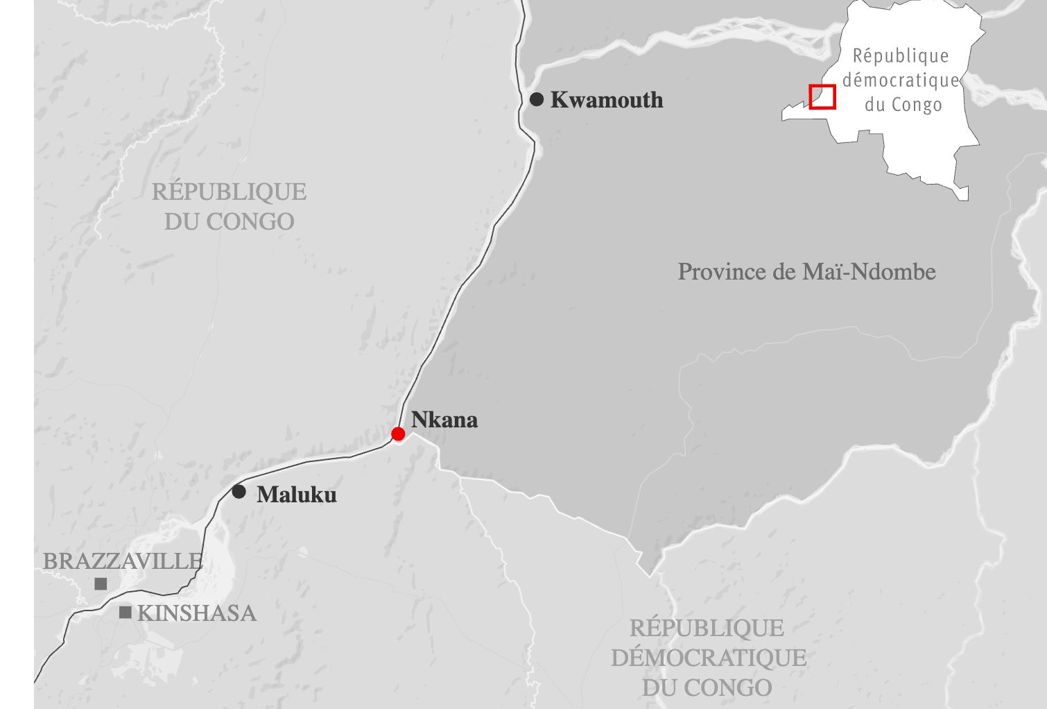 RDC: la crise Mobondo, une guerre ignorée aux portes de Kinshasa