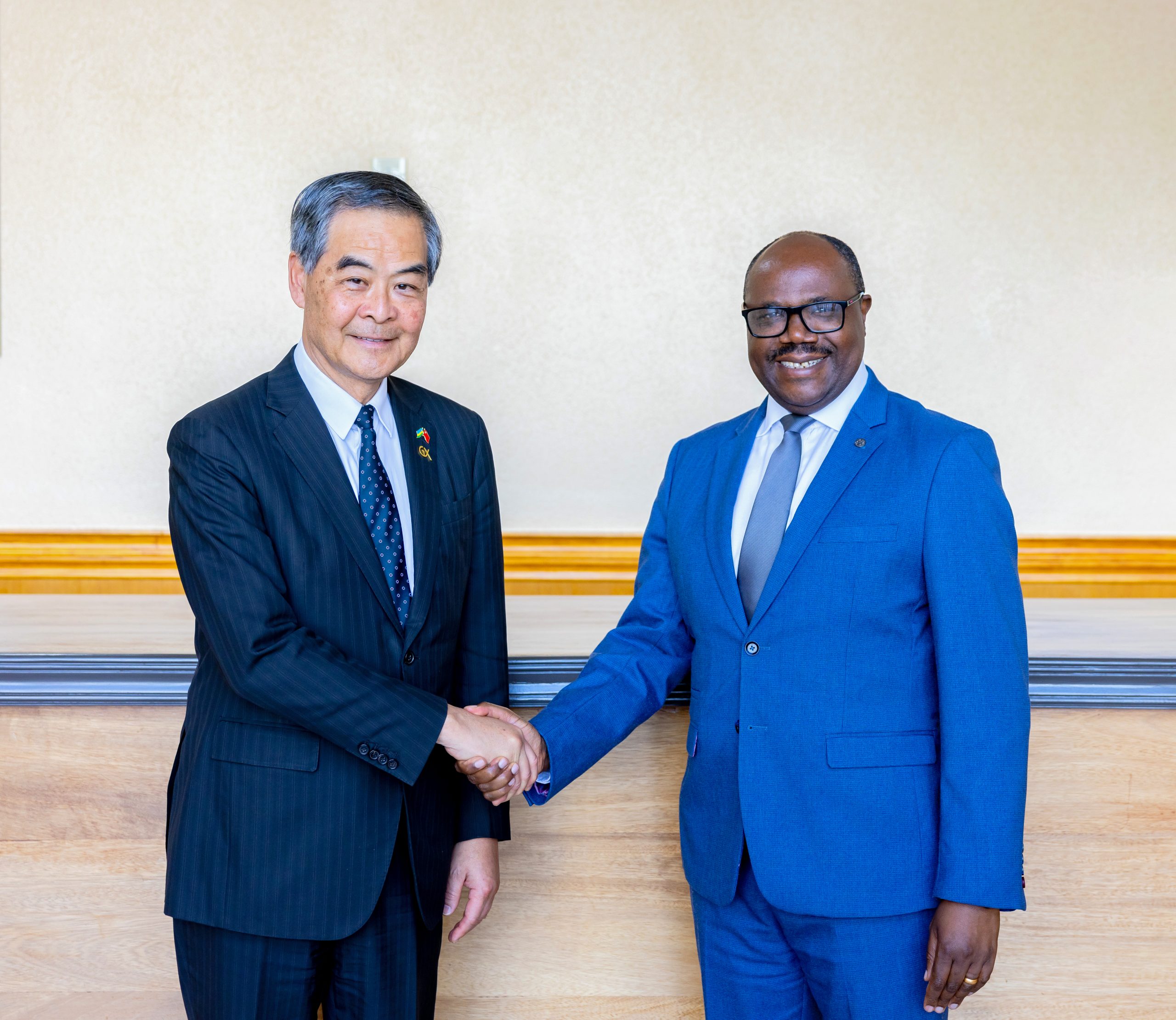 Le Premier ministre Nsengiyumva reçoit une délégation de la GX Foundation à Kigali