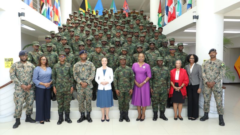 La Jamaïque accueille un contingent d’ingénieurs de la Force de défense du Rwanda pour la reconstruction post-cyclone