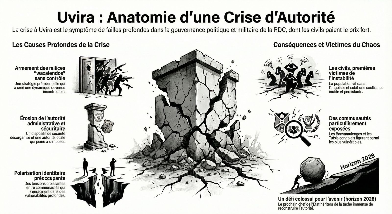 Uvira: entre fragilité sécuritaire et crise d’autorité