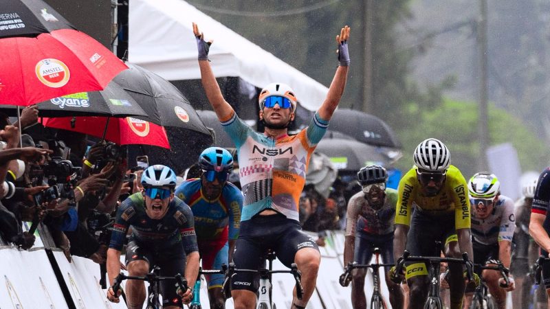 Tour du Rwanda 2026: Einhorn s’offre le maillot jaune à Rwamagana