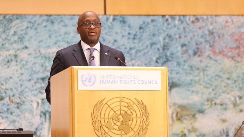 Le Rwanda appelle le Conseil des droits de l’homme à condamner les discours de haine