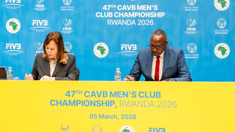 Volleyball: Kigali accueillera le Championnat d’Afrique des clubs masculins en Avril 2026