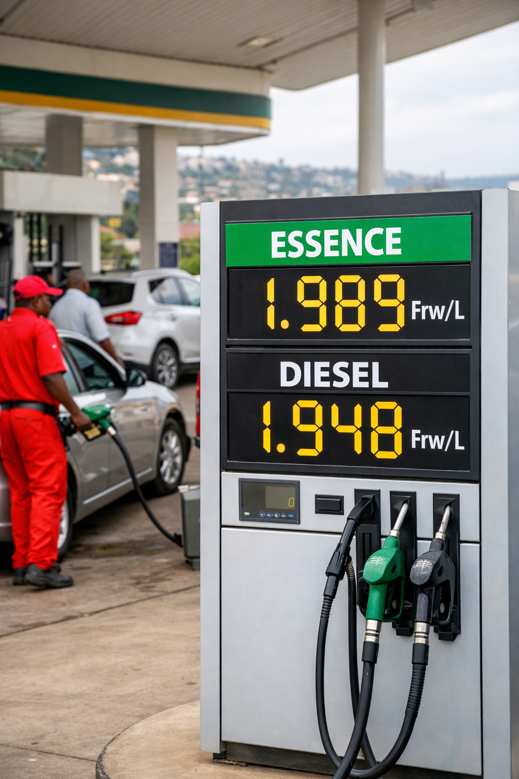 RURA maintient le prix de l’essence et révise celui du diesel à 1 948 Frw le litre