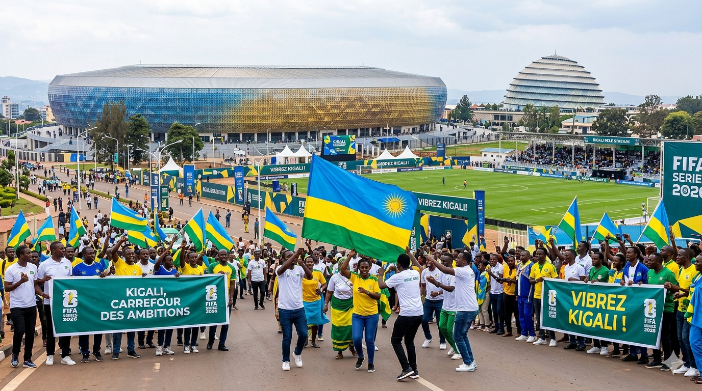 Kigali : J-2 avant le coup d’envoi des FIFA Series 2026