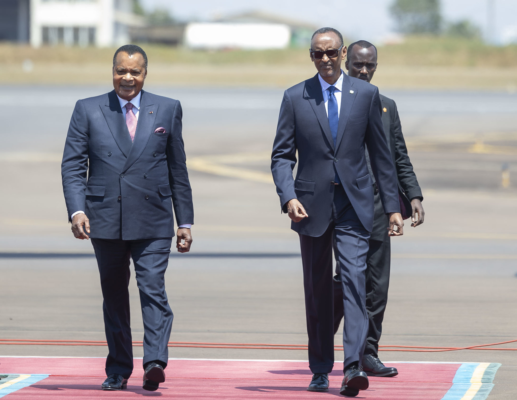 Paul Kagame félicite Denis Sassou Nguesso pour sa réélection à la tête du Congo