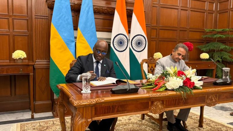Le Rwanda et l’Inde signent un accord de coopération culturelle à New Delhi