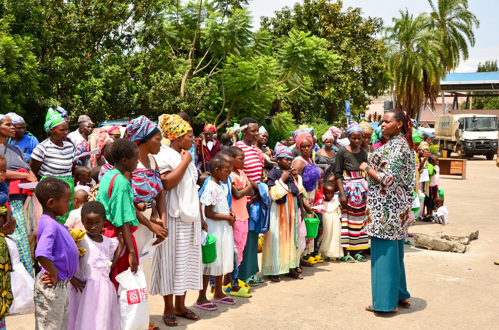 Rubavu: 205 Rwandais rapatriés de la RDC franchissent la frontière de La Corniche