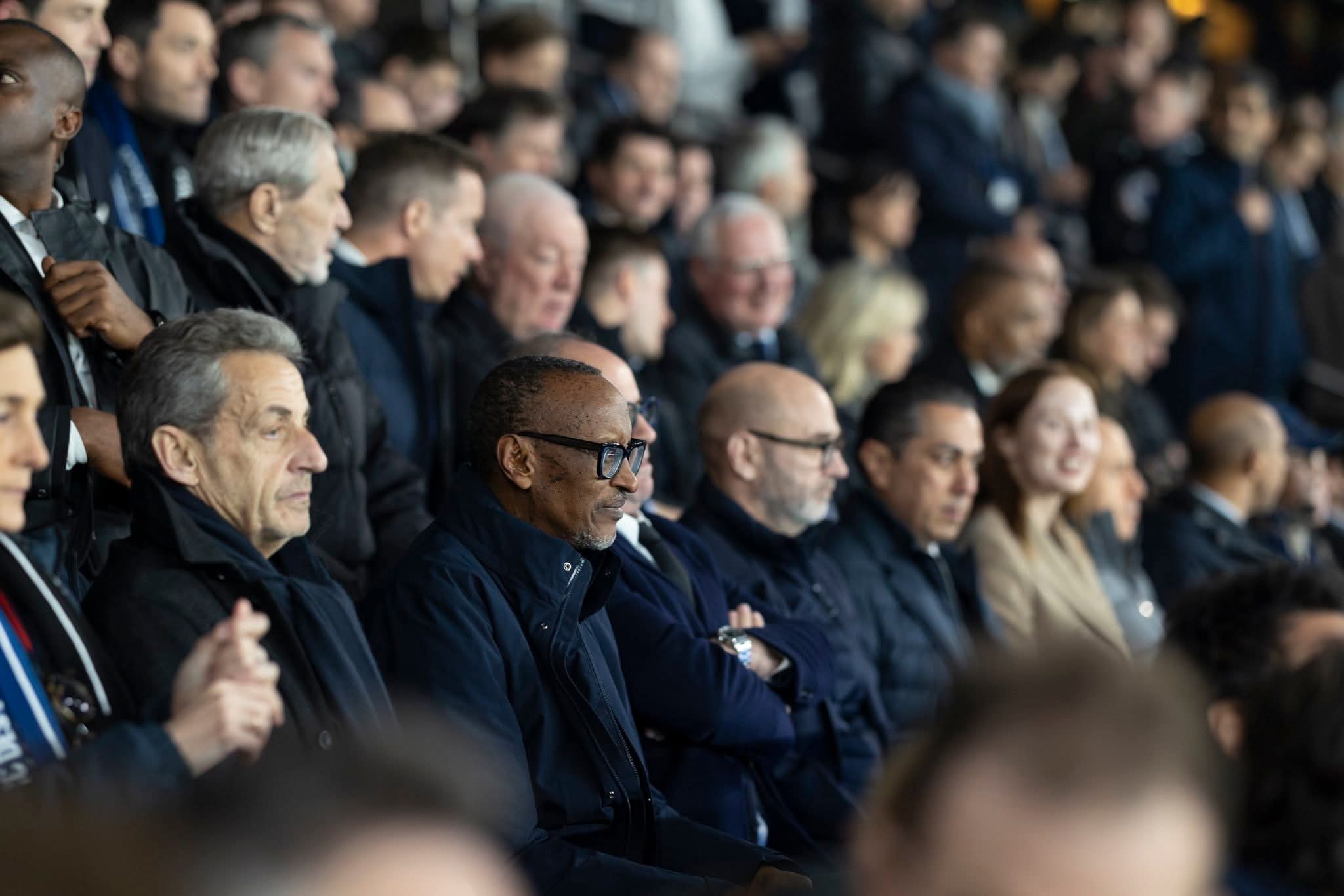 À Paris, le président Kagame assiste au choc PSG – Chelsea en Ligue des champions