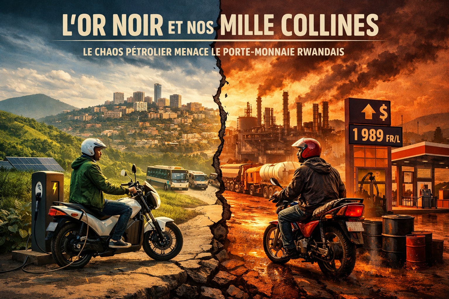 L’or noir et nos mille collines : pourquoi le chaos mondial guette le porte-monnaie rwandais