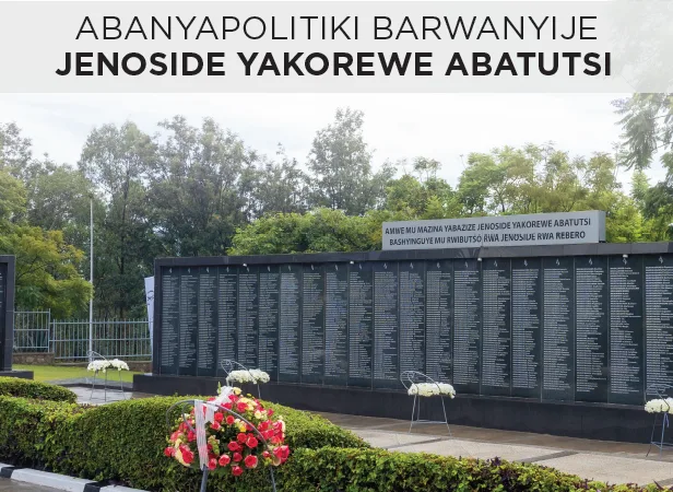 Ijambo ry’ibanze: icyumweru cy’icyunamo kirarangiye ariko kwibuka byo bihoraho