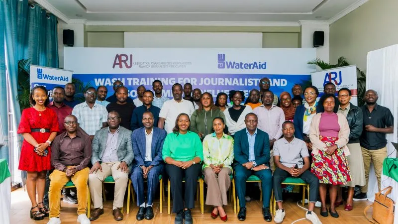 Kigali: les médias et influenceurs mobilisés pour renforcer l’accès à l’eau et à l’assainissement