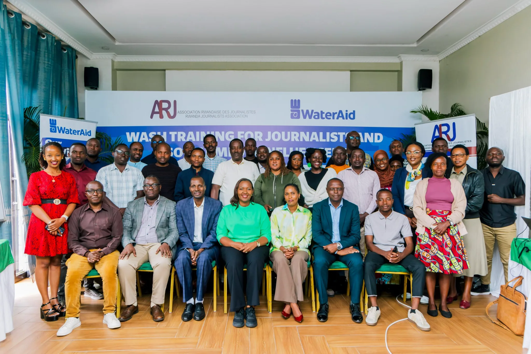 Kigali: les médias et influenceurs mobilisés pour renforcer l’accès à l’eau et à l’assainissement